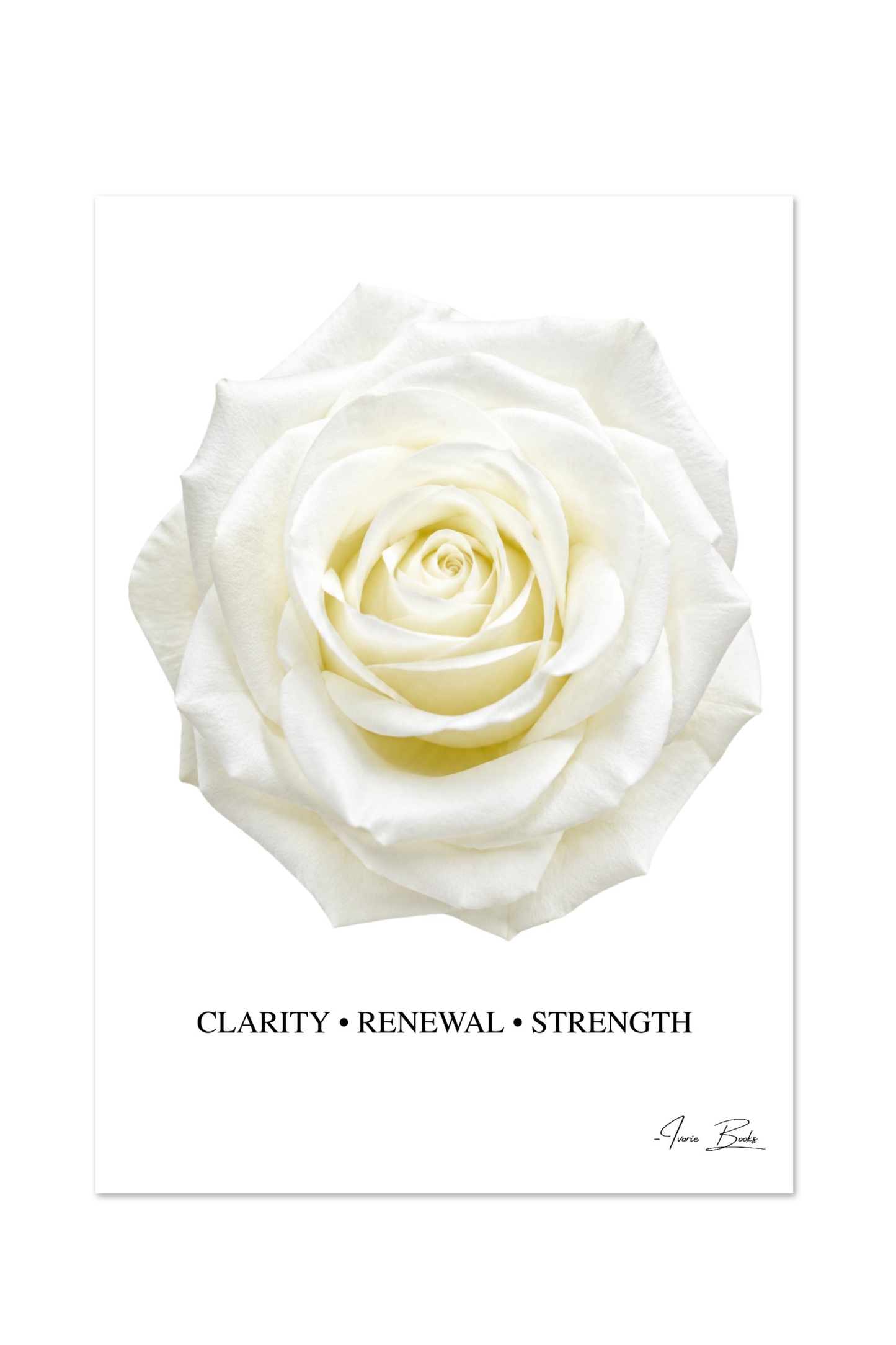 Signature Rose Affirmation Poster Duo | A 2 Poster Gift Set