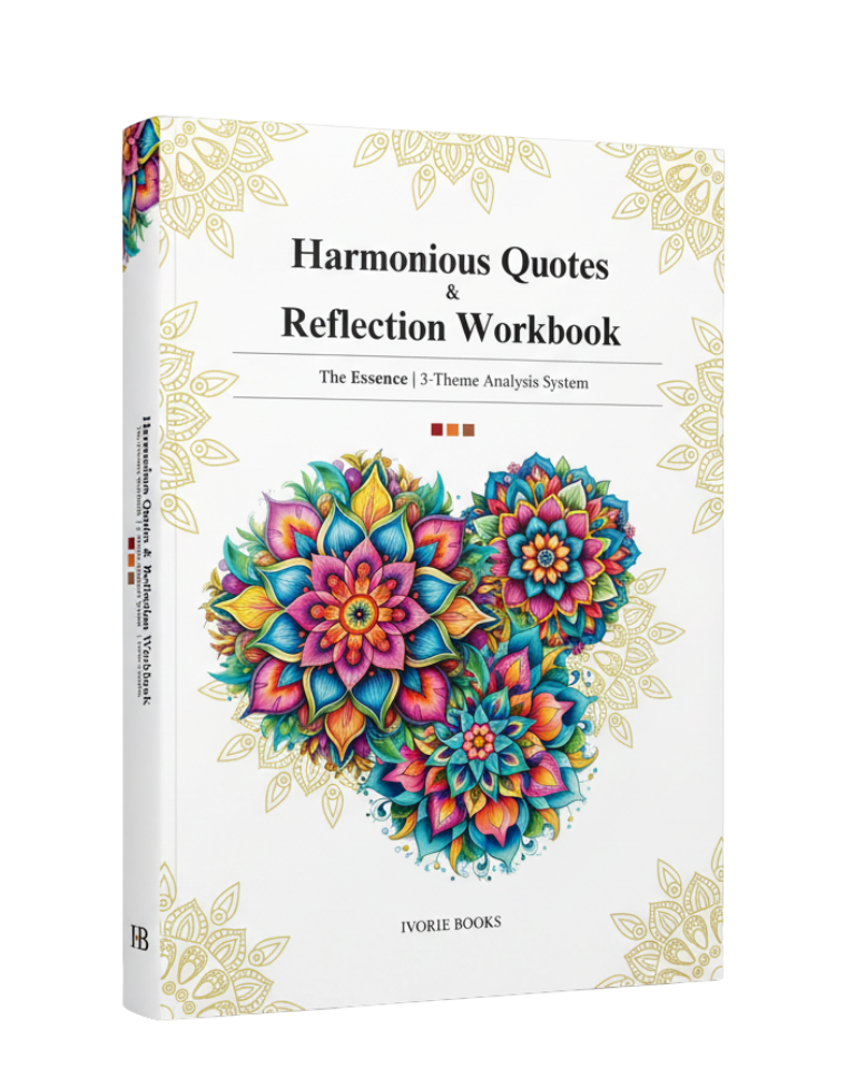 Harmonious Quotes Reflection Workbook | Essence 3-Theme