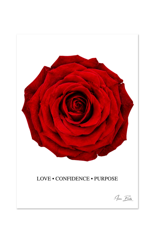 Signature Rose Affirmation Poster Duo | A 2 Poster Gift Set