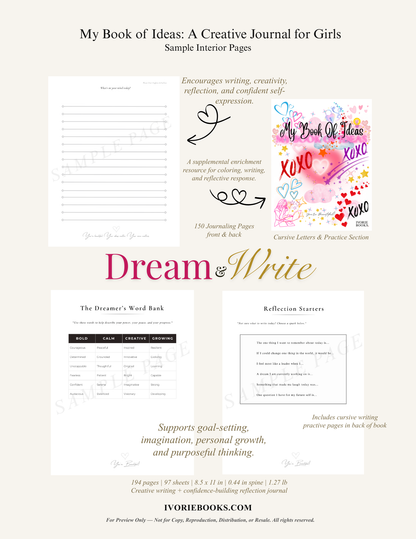 My Book of Ideas: A Creative Journal for Girls (Original Edition)